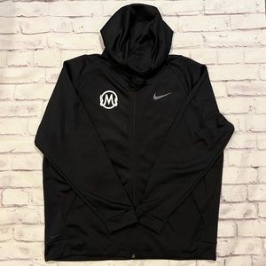 NEW Nike Mamba Sports Academy Kobe Bryant Mens 2XL Full Zip Black Hoodie NEW